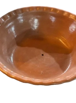Bacia de Barro Artesanal para Plantas
